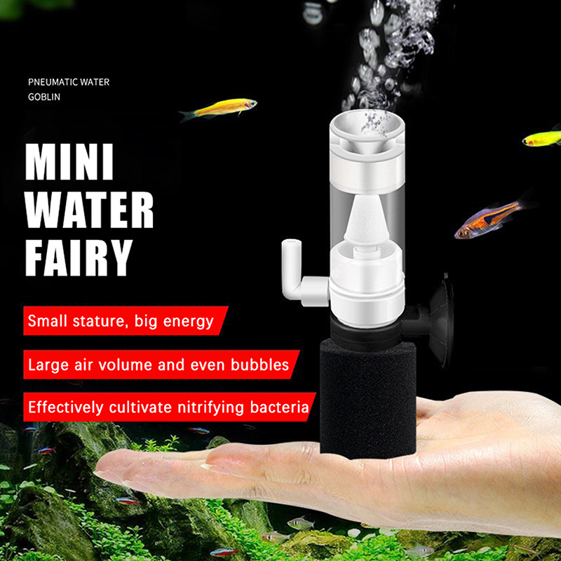 Betta Fish Tank - Filter Spons Akuarium Bertenaga Udara Dengan