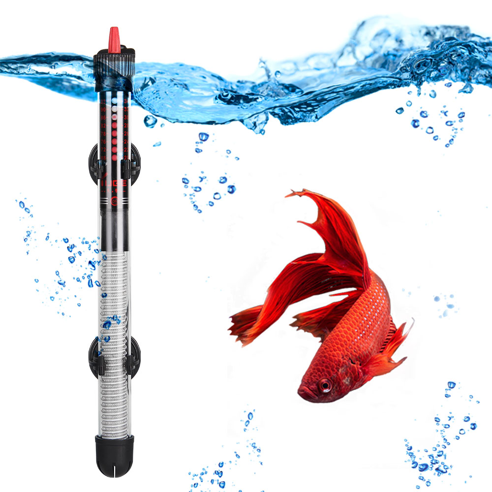 Fish Tank Heater - Pemanas termostat suhu dapat diatur, 110v-220v