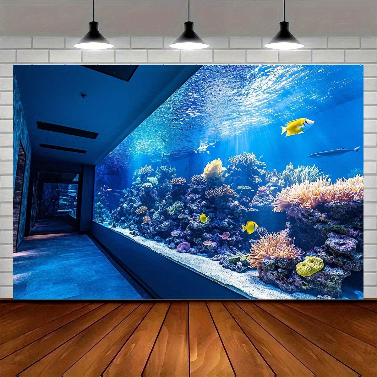 Fish Aquarium Home - Permadani Akuarium Bawah Air yang Berwarna-warni,