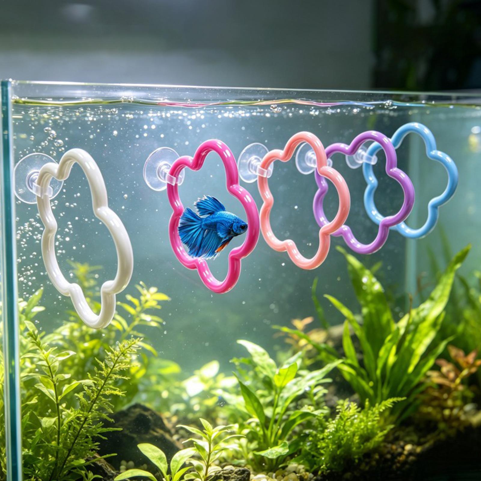 Aquarium Fish Betta - Mainan Ikan Cupang 5 Buah Aksesoris