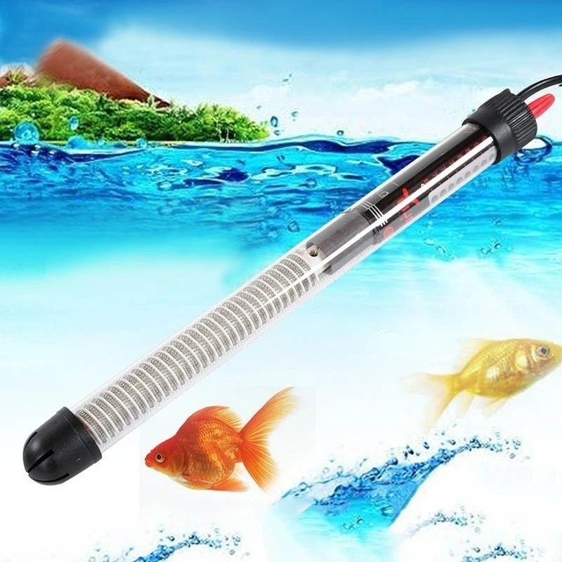 Fish Tank Heater - 20/50/100/200/300W Pemanas Air Dapat Disesuaikan untuk