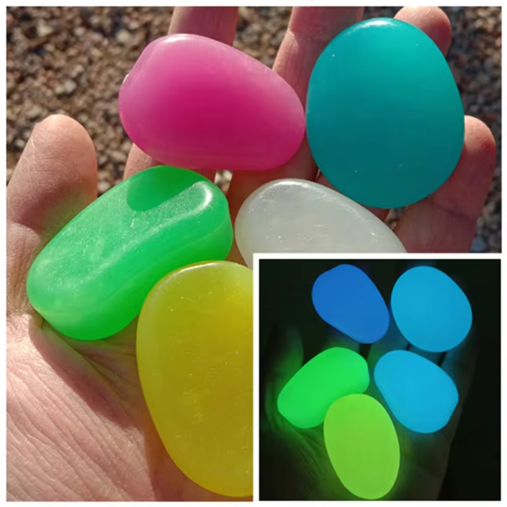 10 Buah Dekorasi 4.5Cm Kerikil - Fish Tank Gravel ulasan dan harga