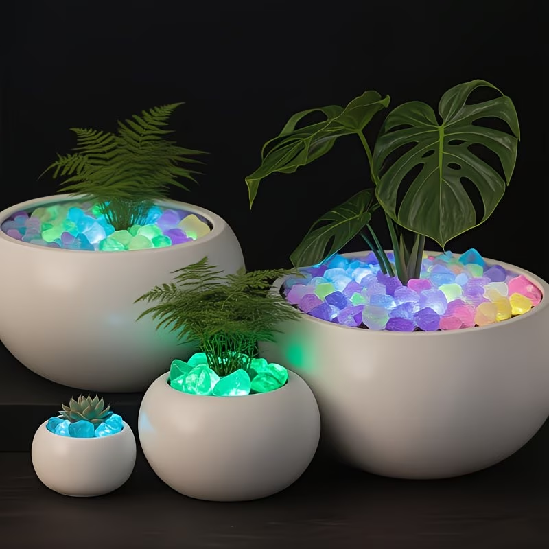 300 Buah Set Kerikil Bercahaya - Aquarium Plants ulasan dan harga