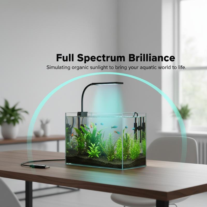 Lampu Klip Akuarium USB dengan - Aquarium Light ulasan dan harga