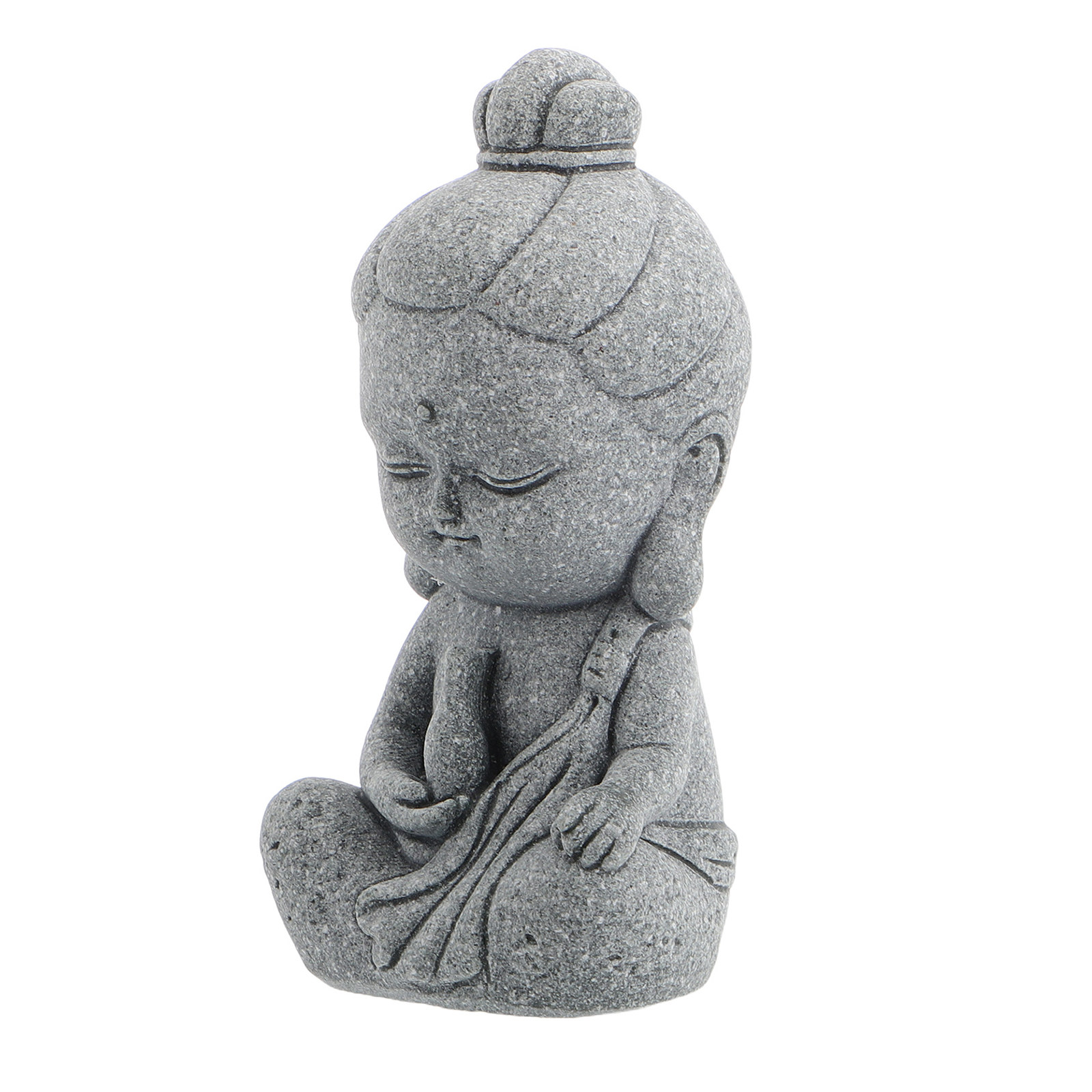 Patung Batu Pasir Buddha Guan  - Aquarium Decor ulasan dan harga