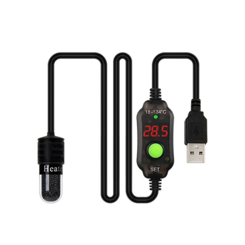 Pemanas Tangki Ikan Akuarium M - Fish Tank Heater ulasan dan harga