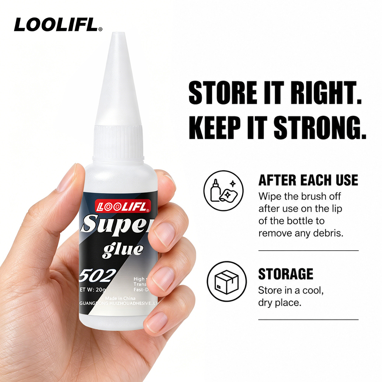 Loolifl-502-20Ml Perekat Cyano - Fish Food ulasan dan harga