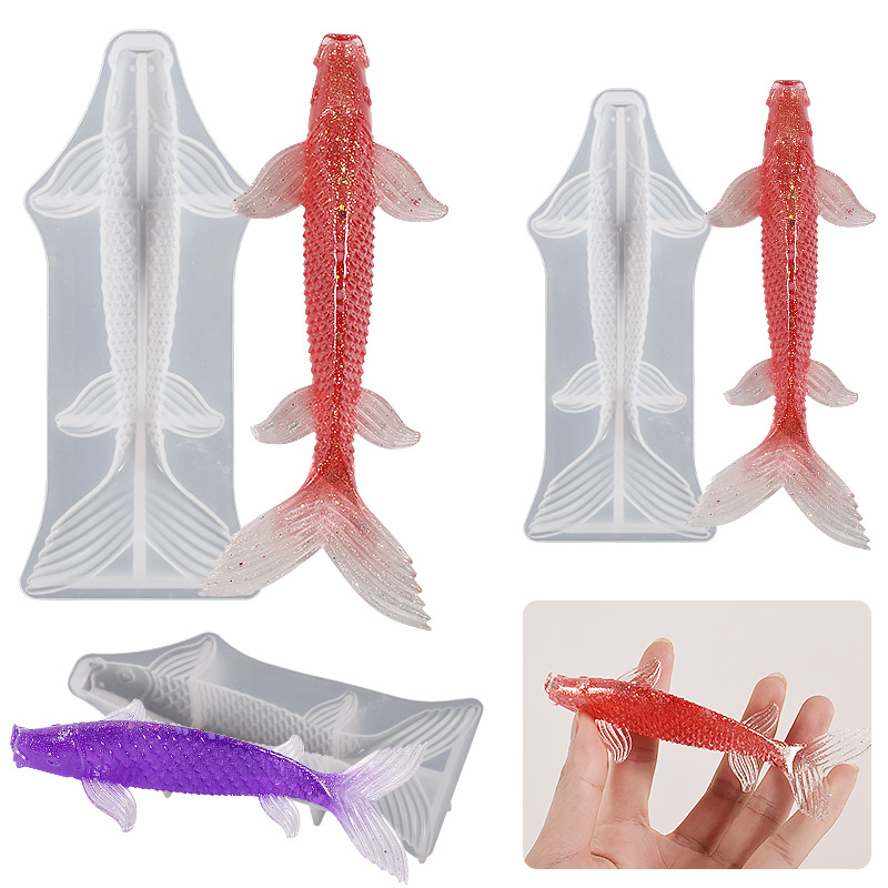 Cetakan Resin Epoksi Bentuk Ik - Fish Aquarium Home ulasan dan harga