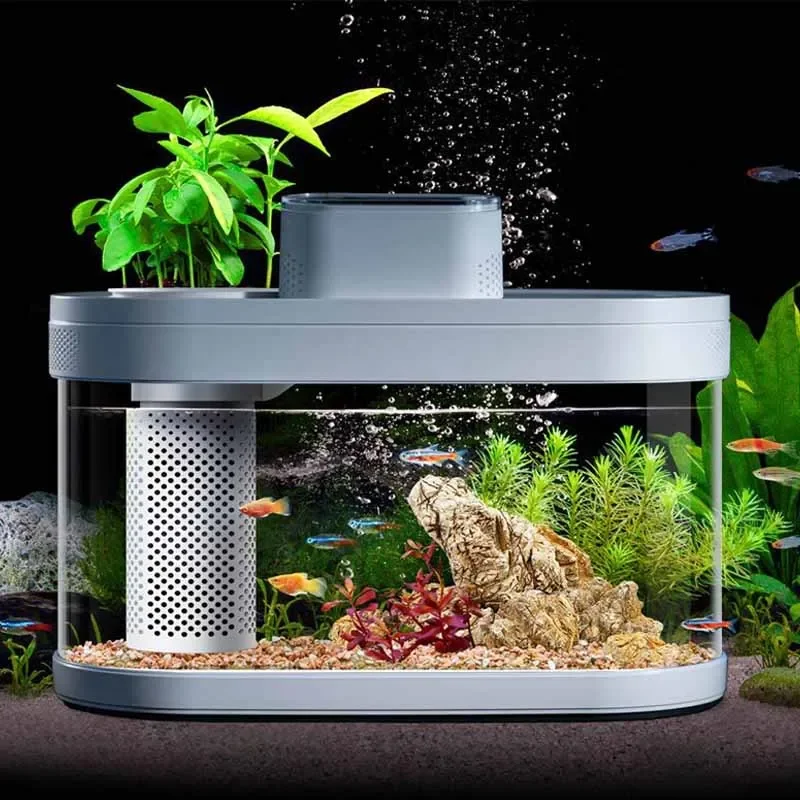 Tangki ikan pintar untuk Xiaom - Xiaomi Aquarium Fish Tank ulasan dan harga