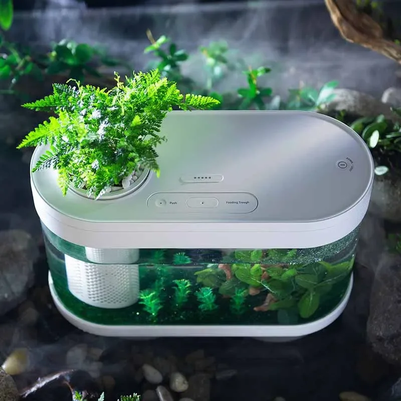 Tangki ikan pintar untuk Xiaom - Xiaomi Aquarium Fish Tank ulasan dan harga