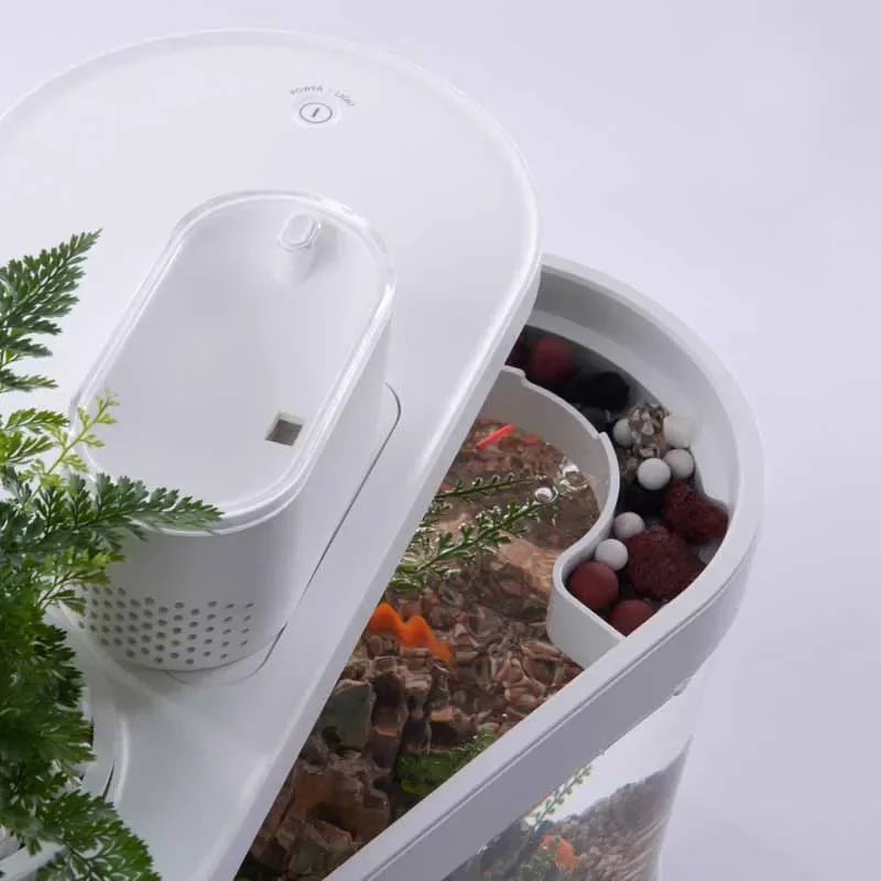 Tangki ikan pintar untuk Xiaom - Xiaomi Aquarium Fish Tank ulasan dan harga