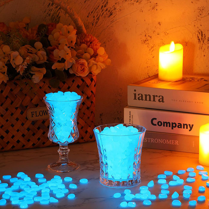 Batu Taman Bercahaya Warna-war - Aquarium Light ulasan dan harga