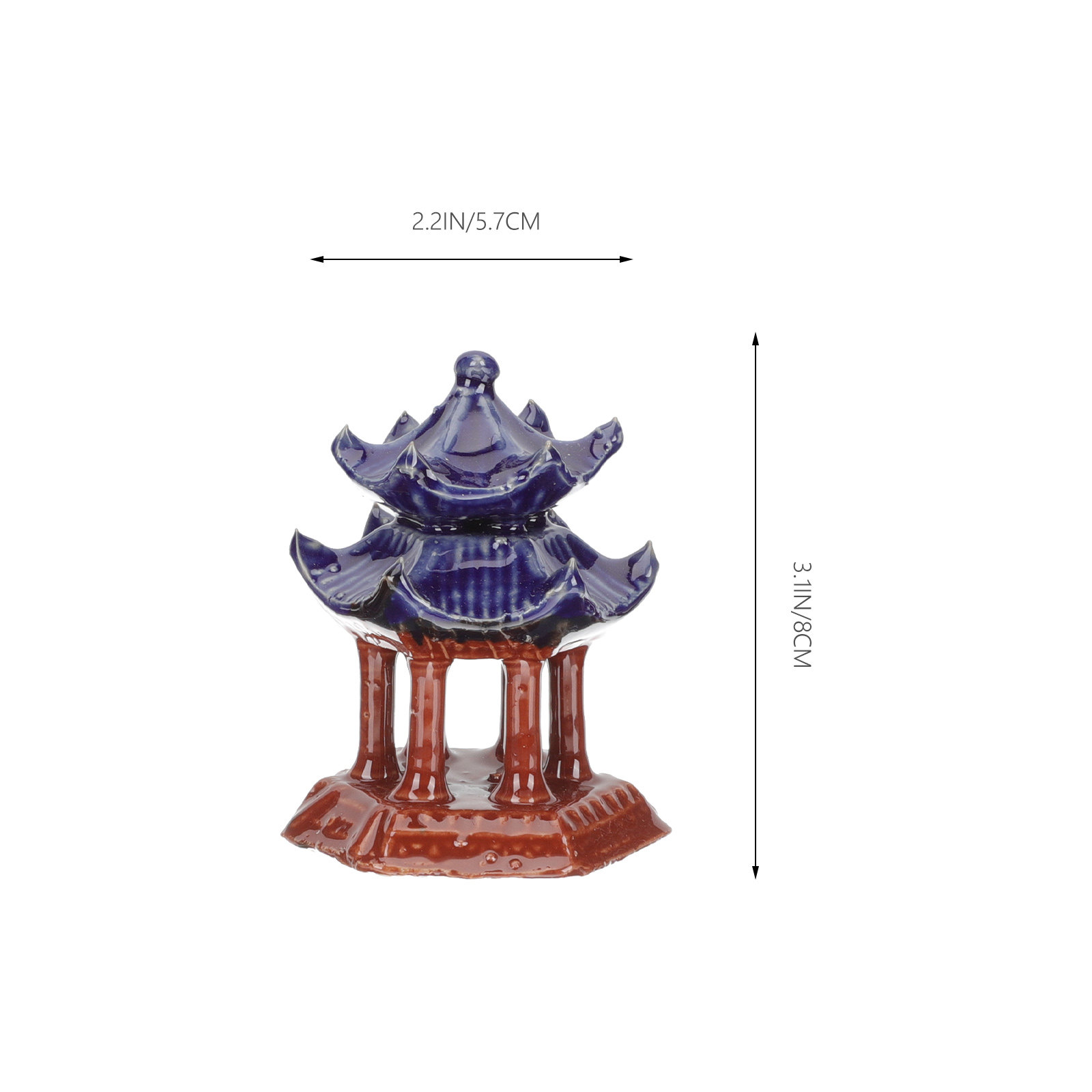 3 Buah Ornamen Akuarium Miniat - Aquarium Decor ulasan dan harga