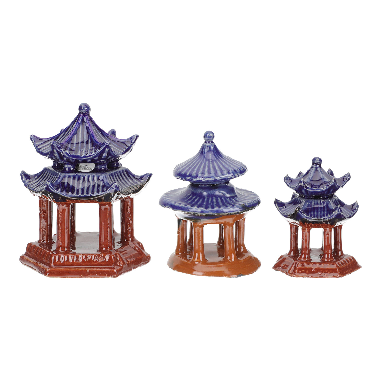 3 Buah Ornamen Akuarium Miniat - Aquarium Decor ulasan dan harga