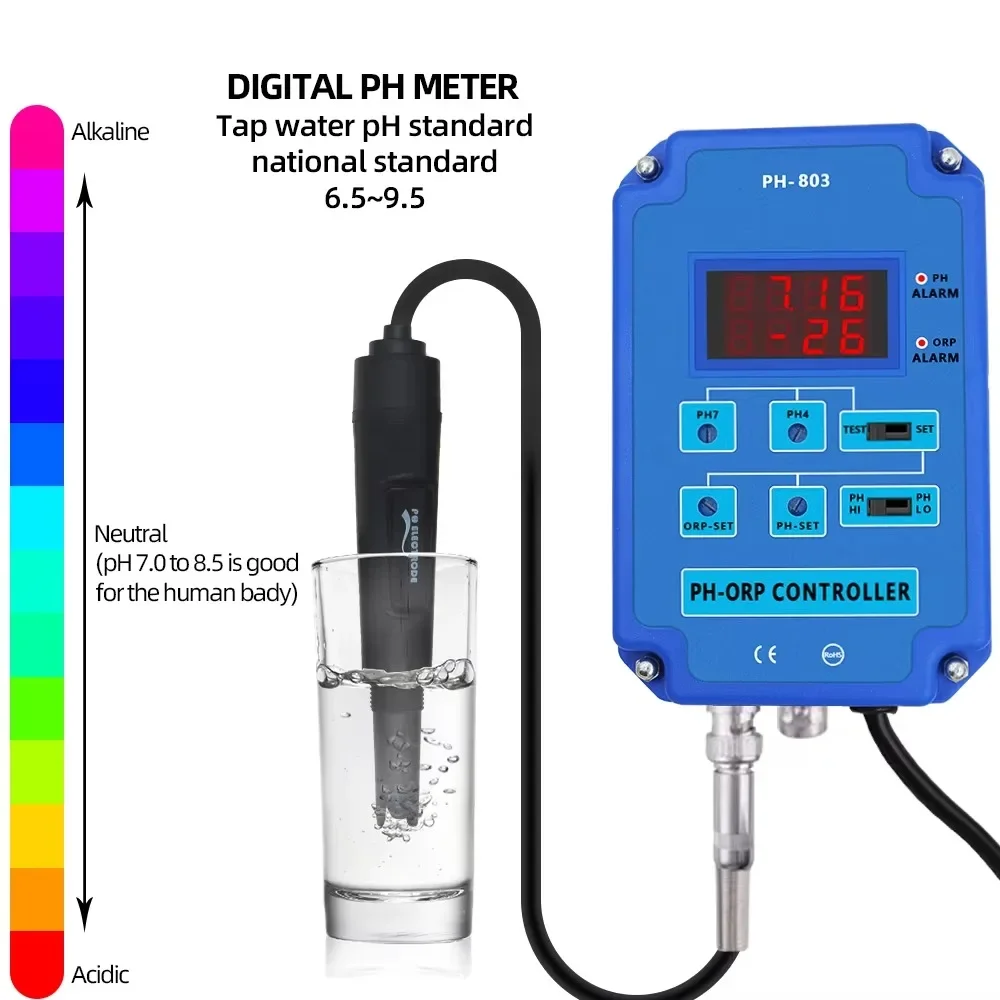 PH-803 Pengontrol Digital 2&1  - Aquarium Plants ulasan dan harga