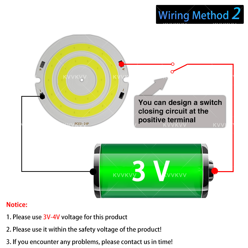 Bagian Lampu LED COB Bulat 3V  - Aquarium Light ulasan dan harga