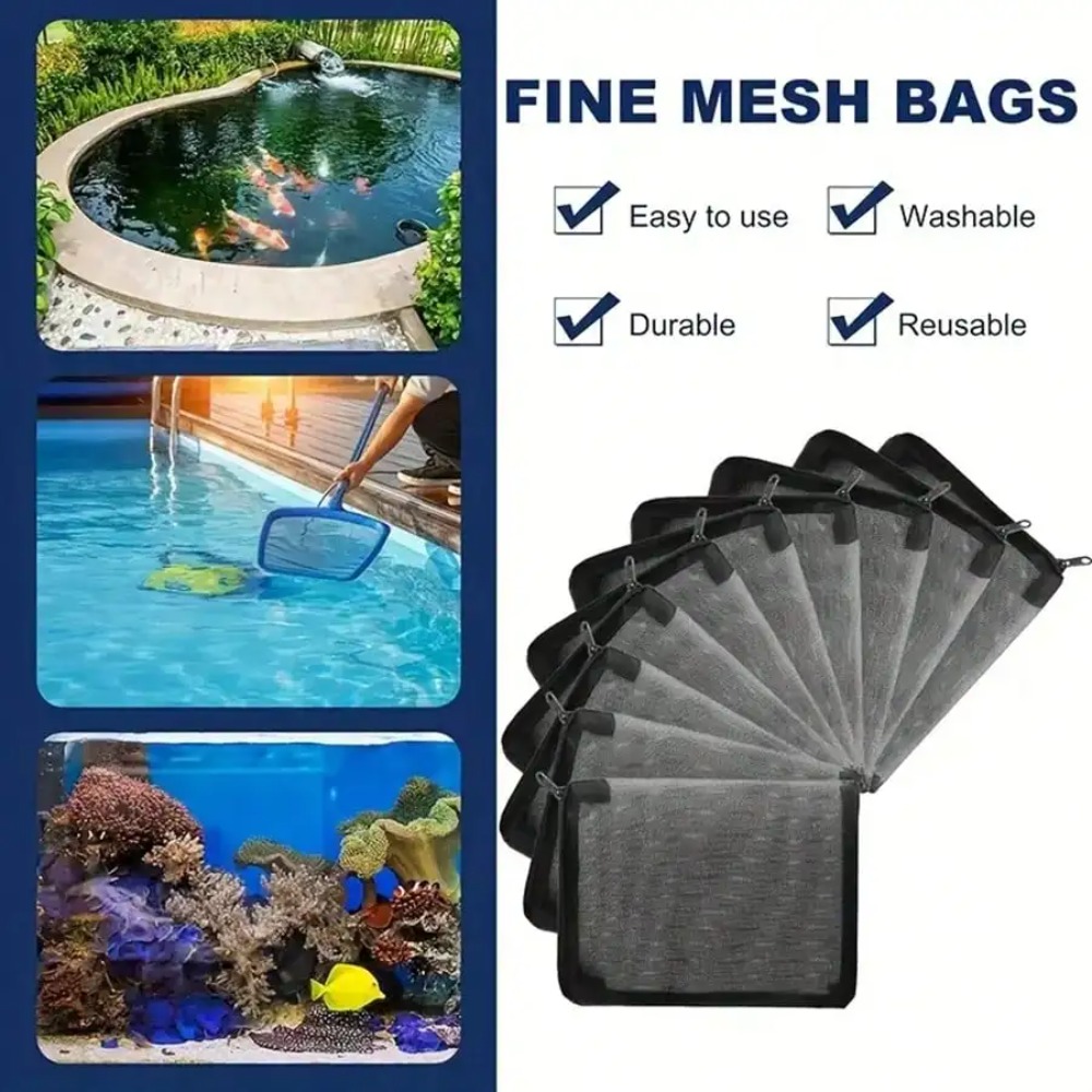 10 buah Kantong Filter Jaring  - Aquarium Fish Keeping ulasan dan harga