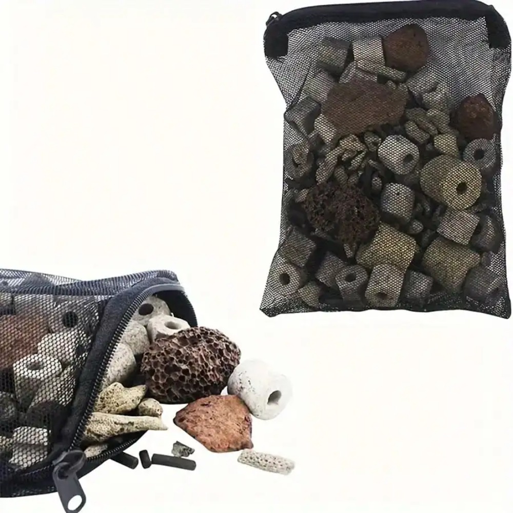 10 Buah Tas Filter Jaring Hita - Aquarium Fish Keeping ulasan dan harga