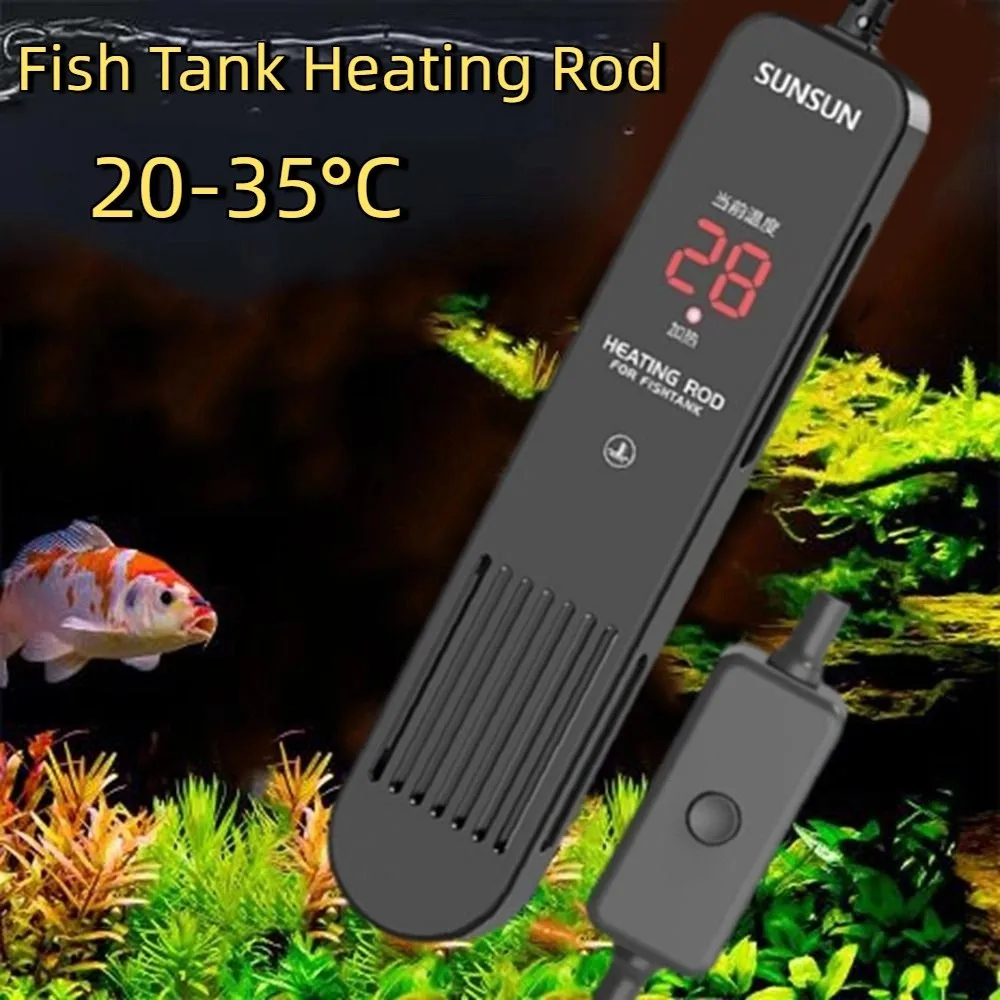 Layar LCD 20-35 ° Pemanas Akua - Fish Tank Heater ulasan dan harga