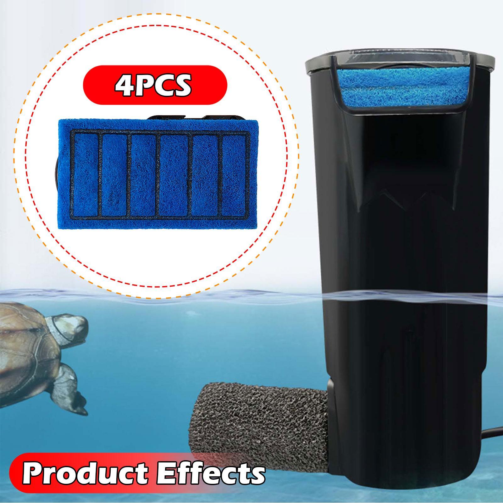4 Buah Kartrid Filter Tangki A - Fish Tank Filter ulasan dan harga