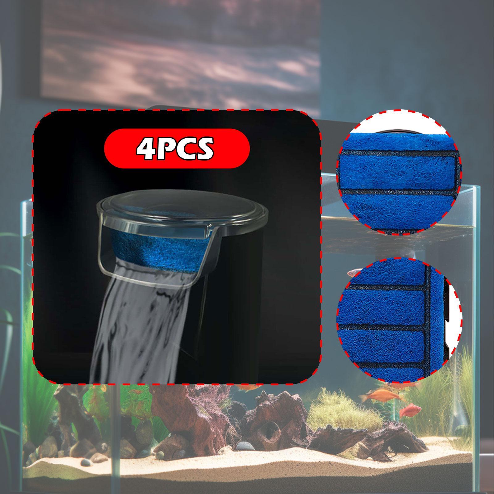 4 Buah Kartrid Filter Tangki A - Fish Tank Filter ulasan dan harga